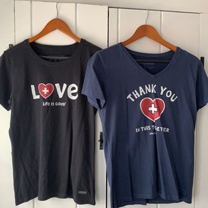 LIFE IS GOOD SHIRTS FOR HEALTHCARE PROVIDERS